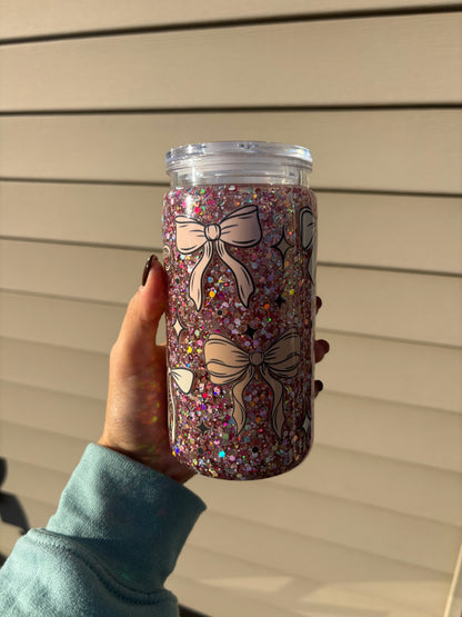 16 oz Snow Globe Cup